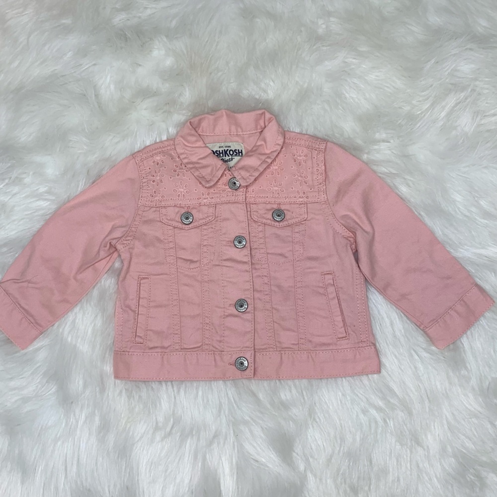 Jacket, Oshkosh, 18 months, pink.